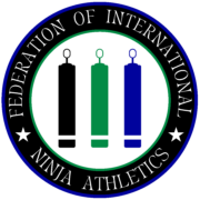 Federation of International Ninja Athletics logo